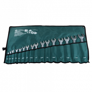 Набор ключей комбинированных дюймовых 16 предметов 1/4"-1-1/4" GARWIN