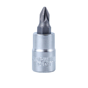 Головка торцевая с вставкой 1/4" PZ1