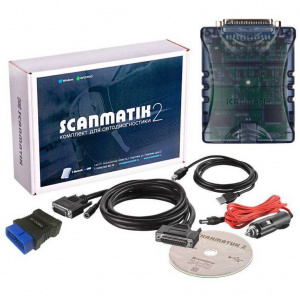 Scanmatik 2 PRO Программа и адаптер USB и Bluetooth 