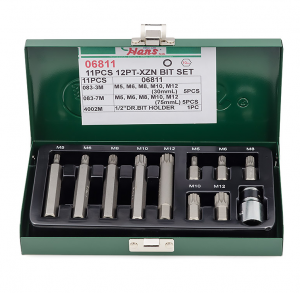 hans-06811-komplekt-bit-xzn-v-metallicheskom-kejse-15-predmetov