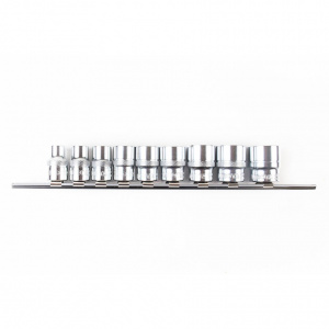 Набор торцевых головок 1/4" 12 гр. 3/16"-9/16" 10пр. на линейке