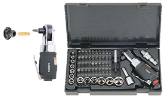 купить LICOTA PAB-03017-BK1 Пневмотрещотка 2в1 3/8" 27,1 Нм (2,7 кГм), в наборе