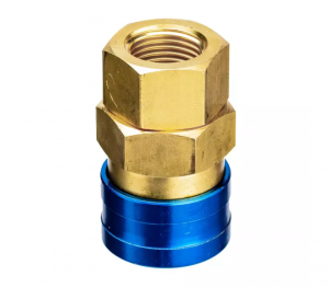 GARWIN PRO 808210-12 Пневморазъём металлический высокой пропускной способности мама - внутренняя резьба 12, латунь (1)