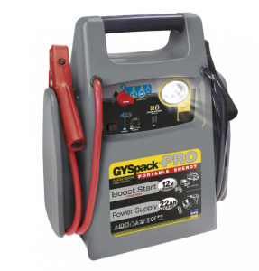 Пусковое устройство автономное, внутренняя АКБ 22Ah (12V, 600А/1750A) GYS GYSPACK PRO (Франция)