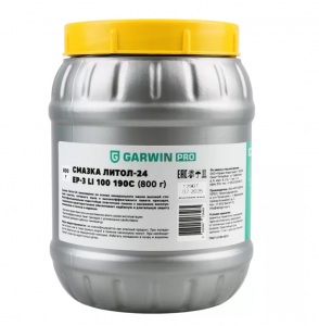  купить смазка литол-24 ep-3 li 100 190c, 800 г garwin pro
