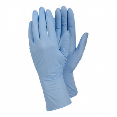 купить TEGERA TEG-84101-9 Нитриловые перчатки для защиты от химических рисков размер 9 (уп. 20 шт)