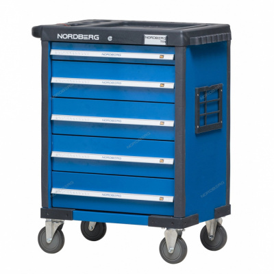 купить NORDBERG T5N Тележка инструментальная 5 полок