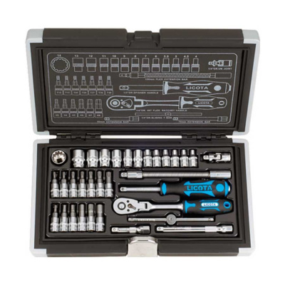 купить LICOTA ALK-0003 Набор торцевых головок 1/4" 33пр super lock