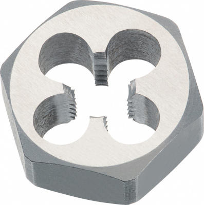 купить Плашка шестигранная M22, HSS, DIN 382, 6g, 50x22 мм