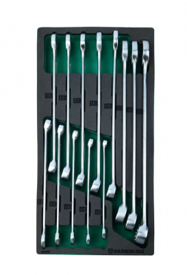 купить GARWIN PRO 646100 Набор ключей комбинированных удлиненных 13 пр. 10-24 мм в ложементе EVA
