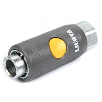 купить LICOTA SR40PF Пневматический разъем, быстросъемный, двухкомпонентный, с предохранителем 1/2" внутренняя резьба