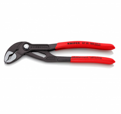купить Knipex KN-8701180 Высокотехнологичные сантехнические клещи Cobra,  42 мм (1 1/2"),  под ключ 36 мм, L-180 мм
