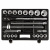 купить LICOTA ALK-6003F (ASK-10060) Набор торцевых головок 3/4" 6гр. 21пр., 19-50мм