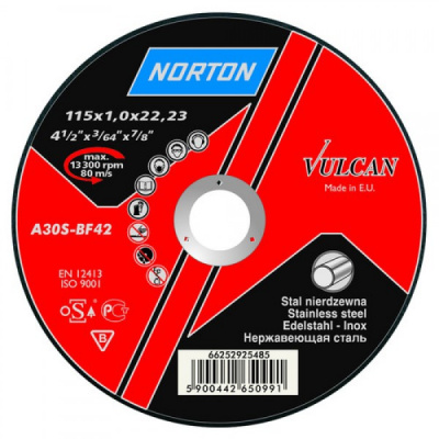 купить Отрезной круг по нерж., NV, 41, 125x2,5x22,23, 8