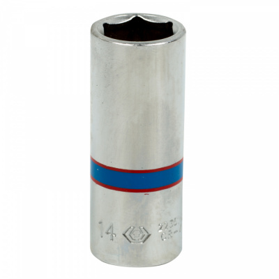 купить KING TONY 223514M KING TONY Головка торцевая глубокая шестигранная 1/4", 14 мм