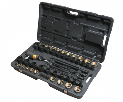 купить JTC-4704 Набор съемников сайлентблоков универсальный с гидравлическим приводом в кейсе