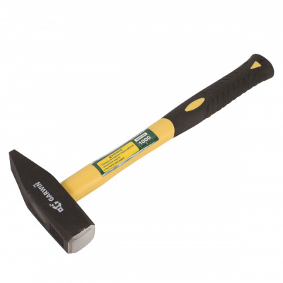 купить GARWIN GHT-HF1000 Молоток слесарный с фибергласовой рукояткой, 1000 г