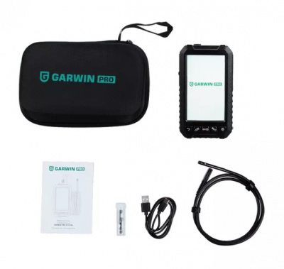 купить GARWIN PRO A70160 Видеоэндоскоп 5" IPS дисплей, зонд type C гибкий 1 м, двойная камера 5.5 мм, в кофре