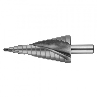 купить Сверло ступенчатое 4,0-30,0 мм, 14 ступеней, HSS-Co5, со спиральной канавкой