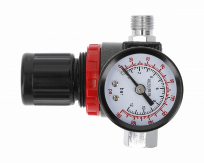 купить HOEGERT РЕГУЛЯТОР С МАНОМЕТРОМ 1/4", 12 БАР/174 PSI HT4R873