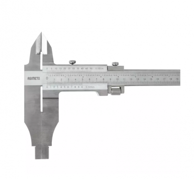 купить ASIMETO 302-12-0 Штангенциркуль нониусный с ножевидными измерительными губками 0,05 мм, 0-300 мм