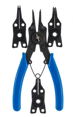 купить STAYER 2280 Съемник стопорных колец (4 насадки) STAYER 2280