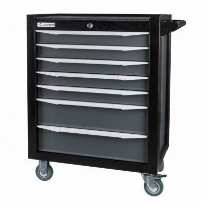 купить GARWIN 001017-7011 Тележка инструментальная серии Standart 7 полочная серая