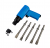 купить GARWIN INDUSTRIAL 804030-57-4000R Молоток пневматический с 5-ю зубилами 185 мм Энерг. уд. 7,2 Дж, ROUND (0.401"/10,2 мм)