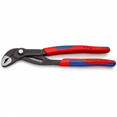 купить Knipex KN-8702250 Высокотехнологичные сантехнические клещи Cobra черненые 250 мм
