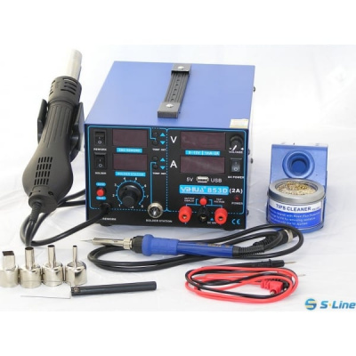купить YIHUA 081207 Термовоздушная паяльная станция YH 853D USB 2A 
