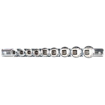 купить LICOTA TBS-23006 Набор глубоких торцевых головок 1/2" 12 гр. 3/8"-5/16" 10пр. на линейке