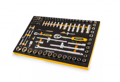 купить RUNTEC RT-HT1E110F Набор торцевых головок с аксессуарами 1/2", 1/4" в ложементе EVA, 110 предметов