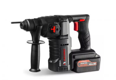 купить RUNTEC RT-EH900T Перфоратор аккумуляторный RUNTEC TECHNIC 2.5Дж, 20В, 2*4Ач, 900Вт