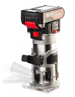 купить Фрезер аккумуляторный RUNTEC TECHNIC 20В, 2*2Ач, 900Вт