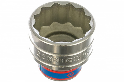 купить KING TONY 433036MR ГОЛОВКА ТОРЦЕВАЯ СТАНДАРТНАЯ ДВЕНАДЦАТИГРАННАЯ 1/2", 36 ММ KING TONY 433036M