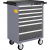 купить LICOTA AWX-2603GTSEK03 Телега инструментальная 293пр., 7 полок, пласт. стол., EVA, серая