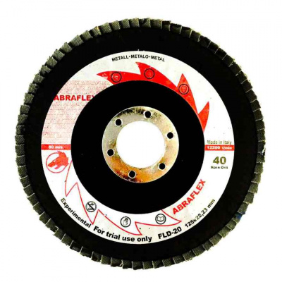 купить Круг лепестковый торцевой 125х22 FLDC-10  P80