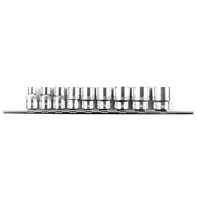 купить Набор торцевых головок 1/2" 12 гр. 3/8"-15/16" 10пр. на линейке
