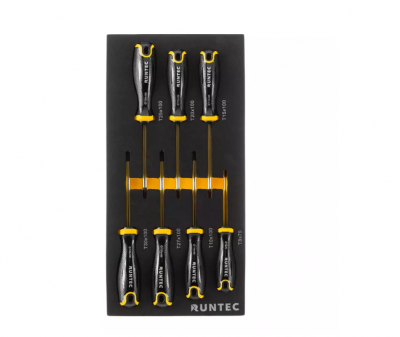 купить RUNTEC RT-HT273STD-6G Тележка инструментальная 6 полочная Standart серая с комплектом инструмента, 273 предмета