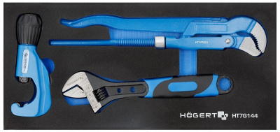 купить  HT7G144 HOEGERT Набор инструментов 3 шт., ложемент EVA