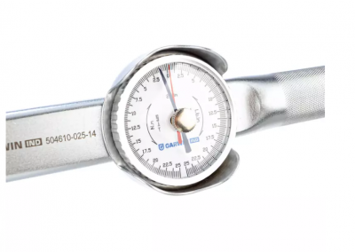 купить GARWIN INDUSTRIAL 504610-025-14 Динамометрический ключ 0-25 Нм, стрелочного типа, двусторонний, с приводным квадратом 1/4"