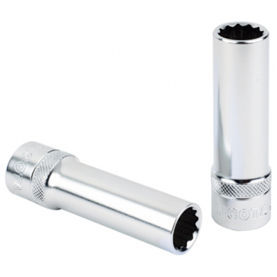 купить LICOTA F4018L Головка торцевая глубокая 12гр. 1/2" 18 мм