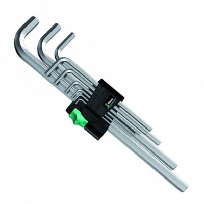 купить WERA WE-022087 Набор Г-Образных Ключей, Метрических, Хромированных 