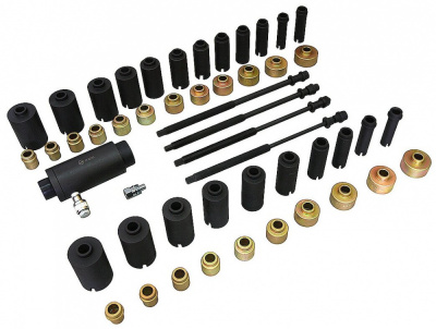 купить Car-Tool CT-D2183 Набор съемников сайлентблоков гидравлический, универсальный, усилие до 10т