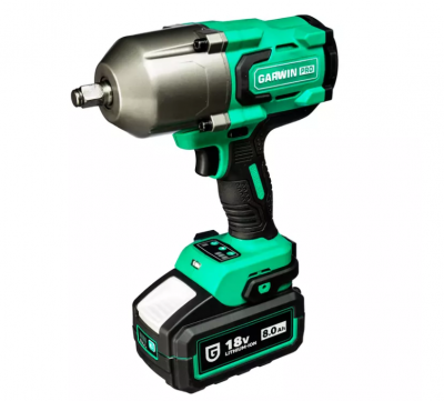 купить GARWIN PRO PBA102-1000 Гайковерт ударный аккумуляторный BL 18В 1/2", 1000 Нм