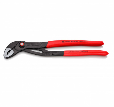 купить Knipex KN-8721300 Высокотехнологичные сантехнические клещи Cobra QuickSet черненые 300 мм