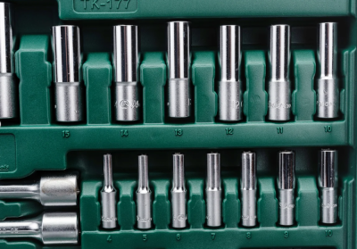 купить HANS TK-177 Набор инструментов универсальный 1/4",1/2", 3/8" 177 пр