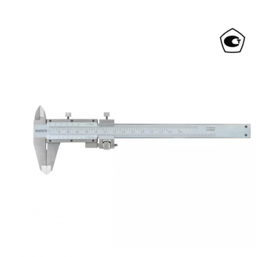 купить ASIMETO 363-05-6 Штангенциркуль нониусный 0,02 мм, 0-130 мм, с микроподачей