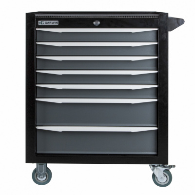 купить GARWIN 001017-7011 Тележка инструментальная серии Standart 7 полочная серая