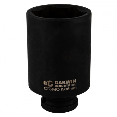 купить GARWIN 620272-30 Головка торцевая ударная глубокая 1/2", 6 гр., 30 мм